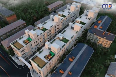 Image of 1619 Sq.ft 3 BHK Apartment / Flat for sale in MP The White House, Manapakkam, Chennai for Rs. 16000000