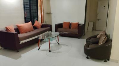 Living Room Image of 1100 Sq.ft 2 BHK Apartment / Flat for rent in Rohan Nilay, Aundh Pune for Rs. 35000