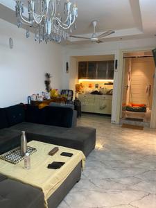 Hall Image of 1200 Sq.ft 3 BHK Apartment / Flat for rent in Janakpuri New Delhi for Rs. 45000