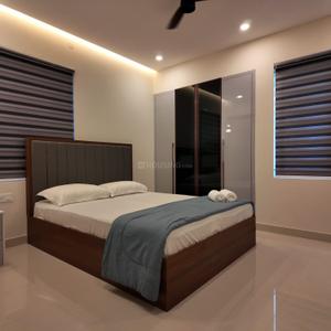 Bedroom Image of 1550 Sq.ft 3 BHK Apartment / Flat for sale in Venpalavattom Thiruvananthapuram for Rs. 17500000