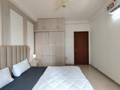 Bedroom Image of 1877 Sq.ft 3.5 BHK Apartment / Flat for rent in Bhartiya Nikoo Homes Phase 2, Thanisandra Bengaluru for Rs. 85009
