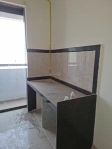 Kitchen Image of 617 Sq.ft 1 BHK Apartment / Flat for sale in DSS Mahavir Spring, Thane West Thane for Rs. 13000000