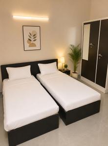Bedroom Image of 600 Sq.ft 1 BHK Builder Floor for rent in Sector 12 Gurgaon for Rs. 20000