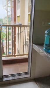 Balcony Image of 614 Sq.ft 1 RK Apartment / Flat for rent in Squarefeet Metropolis Rivera, Kasarvadavali Thane for Rs. 20000