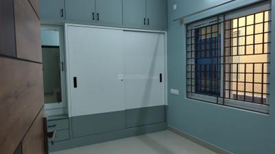 Bedroom Image of 800 Sq.ft 1 BHK Builder Floor for rent in Mahadevapura Bengaluru for Rs. 24000