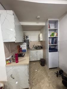Kitchen Image of 600 Sq.ft 1 BHK Apartment / Flat for rent in Vasant Kunj New Delhi for Rs. 32000