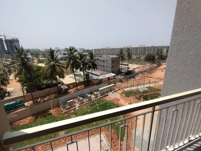 Balcony Image of 1004 Sq.ft 2 BHK Apartment / Flat for sale in Yelahanka Bengaluru for Rs. 12900000