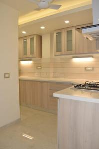 Kitchen Image of 1350 Sq.ft 2 BHK Apartment / Flat for rent in Malviya Nagar New Delhi for Rs. 69000