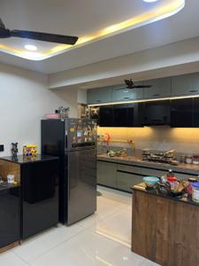 Kitchen Image of 2118 Sq.ft 3 BHK Apartment / Flat for sale in Olive Greens, Gota Ahmedabad for Rs. 16500000