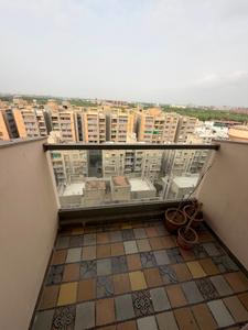 Balcony Image of 1305 Sq.ft 2 BHK Apartment / Flat for rent in Swagat Queens Land, Sargasan Gandhinagar for Rs. 27000