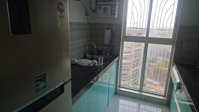 Kitchen Image of 810 Sq.ft 1 BHK Apartment / Flat for rent in Lodha Upper Thane, Bhiwandi Thane for Rs. 15999