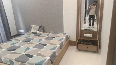 Bedroom Image of 1215 Sq.ft 2 BHK Apartment / Flat for rent in Adani Aster Neo, Shantigram Ahmedabad for Rs. 42000