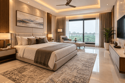 Bedroom Image of 969 Sq.ft 2 BHK Independent House for sale in Sector 5 Gandhinagar for Rs. 22500000