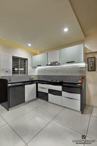 Kitchen Image of 2200 Sq.ft 4 BHK Villa for rent in Aatmiya Prince And Princess Villa, Gotri Vadodara for Rs. 60000