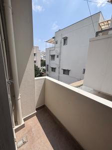 Balcony Image of 600 Sq.ft 1 BHK Builder Floor for rent in HSR Layout Bengaluru for Rs. 26000