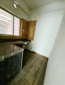 Kitchen Image of 1050 Sq.ft 2 BHK Apartment / Flat for sale in Baguiati Kolkata for Rs. 4400000