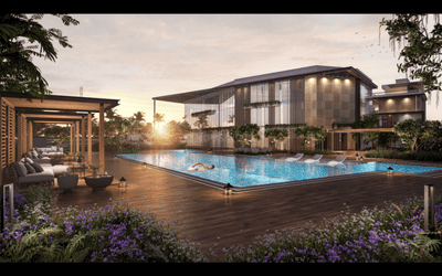 Image of 3500 Sq.ft 3 BHK Villa for sale in Sattva Amora, Ibrahim Bagh, Hyderabad for Rs. 135000000