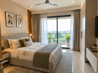 Image of 1335 Sq.ft 2 BHK Apartment / Flat for sale in Le Novazio, Mullur, Bengaluru for Rs. 12100000