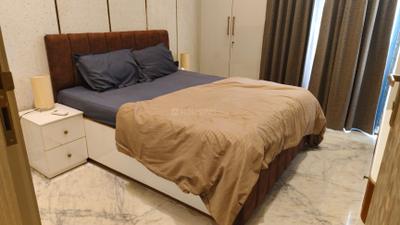 Bedroom Image of 700 Sq.ft 1 BHK Builder Floor for rent in Sector 51 Gurgaon for Rs. 40000