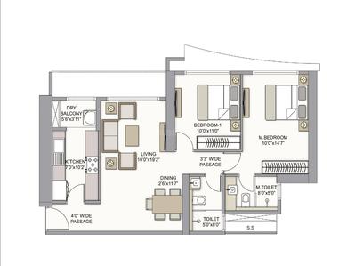 2 BHK Flat