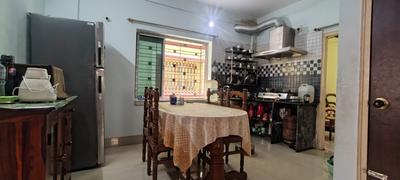 Kitchen Image of 1097 Sq.ft 3 BHK Apartment / Flat for sale in Rupkatha Apartment, Kamdahari Kolkata for Rs. 4500000