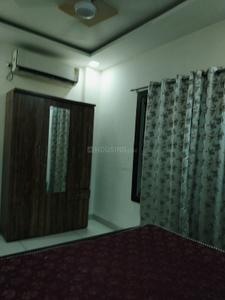 Bedroom Image of 1000 Sq.ft 1 BHK Builder Floor for rent in Mahalakshmi Nagar Indore for Rs. 18000