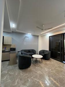 Hall Image of 550 Sq.ft 1 BHK Builder Floor for rent in Sector 52 Gurgaon for Rs. 42000