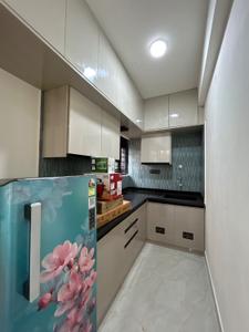 Kitchen Image of 550 Sq.ft 1 BHK Builder Floor for rent in Marathahalli Bengaluru for Rs. 30000