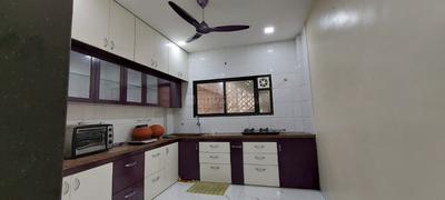 Kitchen Image of 600 Sq.ft 1 BHK Independent House for rent in Wadgaon Sheri Pune for Rs. 23000