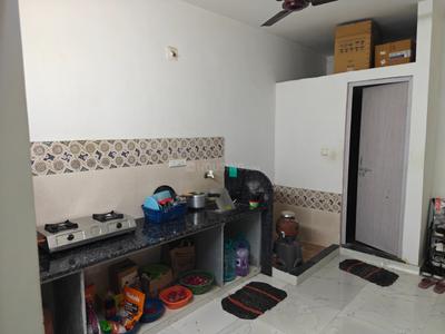 Kitchen Image of 808 Sq.ft 1 RK Independent House for rent in Sarkhej Ahmedabad for Rs. 14000