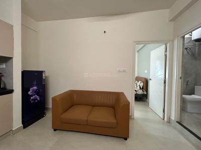Hall Image of 550 Sq.ft 1 BHK Apartment / Flat for rent in Mahadevapura Bengaluru for Rs. 28000