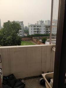 Balcony Image of 250 Sq.ft 1 RK Studio for sale in Emaar MGF The Palm Drive, Sector 66 Gurgaon for Rs. 2000000