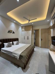 Bedroom Image of 750 Sq.ft 1 BHK Apartment / Flat for rent in Rustomjee Seasons, Bandra East Mumbai for Rs. 15000
