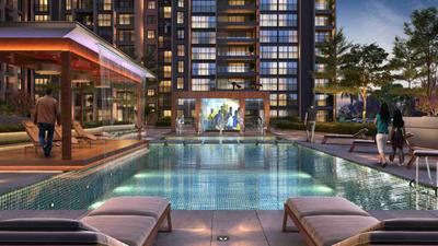 Hall Image of 3621 Sq.ft 4 BHK Apartment / Flat for sale in Casagrand Cloud 9, Sholinganallur Chennai for Rs. 44500000