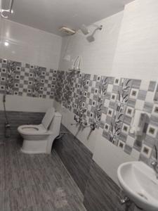 Bathroom Image of 1200 Sq.ft 3 BHK Builder Floor for rent in Jankipuram Lucknow for Rs. 25000