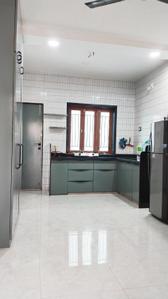 Kitchen Image of 1300 Sq.ft 1.5 BHK Builder Floor for rent in Sola Ahmedabad for Rs. 17000
