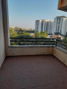 Balcony Image of 1100 Sq.ft 2 BHK Apartment / Flat for rent in Pride Purple Ruby Park, Wakad Pune for Rs. 36000