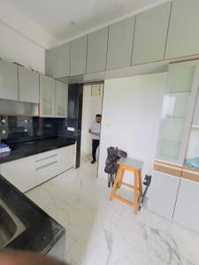 Kitchen Image of 1250 Sq.ft 2 BHK Apartment / Flat for rent in Lotus Court, Civil Lines Nagpur for Rs. 30000
