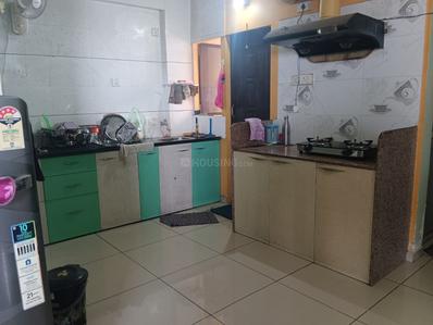 Kitchen Image of 1200 Sq.ft 2 BHK Apartment / Flat for sale in Pragati Tulsi Heights, Sayajiganj Vadodara for Rs. 2820660