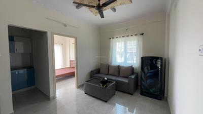 Living Room Image of 1000 Sq.ft 1 BHK Apartment / Flat for rent in BTM Layout 2nd Stage Bengaluru for Rs. 33995