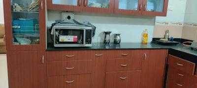 Kitchen Image of 980 Sq.ft 2 BHK Apartment / Flat for rent in Sanjeevani Sadafulee, Balewadi Pune for Rs. 45000