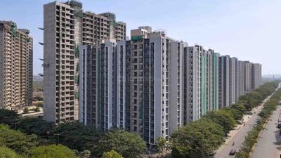 Image of 1480 Sq.ft 3 BHK Apartment / Flat for rent in Adani Amogha, Shantigram, Ahmedabad for Rs. 35000