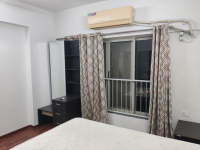 Bedroom Image of 1850 Sq.ft 3 BHK Apartment / Flat for rent in Adani The Meadows, Shantigram Ahmedabad for Rs. 45000