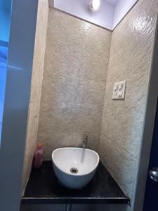 Bathroom Image of 810 Sq.ft 1.5 BHK Apartment / Flat for sale in Vishesh Balaji Symphony, Shilottar Raichur Navi Mumbai for Rs. 6800000