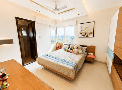 Bedroom Image of 1150 Sq.ft 2 BHK Apartment / Flat for sale in Goldbricks Anandam Miraya, Kachana Raipur for Rs. 4300000