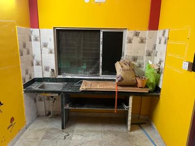 Kitchen Image of 670 Sq.ft 2 BHK Apartment / Flat for sale in Paschim Putiary Kolkata for Rs. 2300000