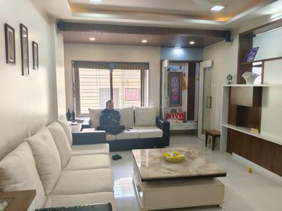 Hall Image of 1650 Sq.ft 3 BHK Apartment / Flat for rent in Ambika Hill Crest, Sadguru Nagar Nashik for Rs. 36000