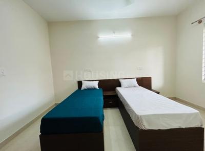 Bedroom Image of Golden 1RK premium PG accommodation in Thanisandra, Bengaluru