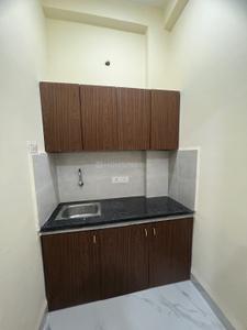 Kitchen Image of 600 Sq.ft 1 RK Apartment / Flat for rent in Scheme No 114 Indore for Rs. 13000