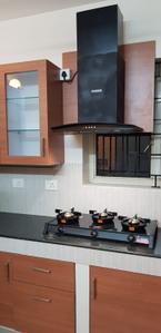 Kitchen Image of 1766 Sq.ft 3 BHK Apartment / Flat for rent in SRK Cyber Heights, Kochuveli Thiruvananthapuram for Rs. 40000